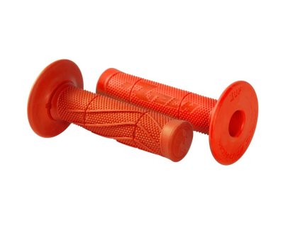 gripy Wave soft RTECH oranžové pár dĺžka 118 mm