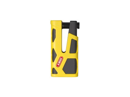 zámok kotúčovej brzdy Granit Sledg Grip hrúbka strmeňa 13 mm ABUS fluo žltá