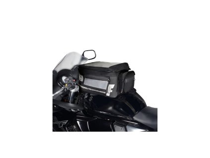 taška na motorku F1 s popruhmi, OXFORD (čierna, objem 18 l)