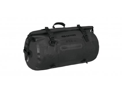 vodotesný vak Aqua T-70 Roll Bag, OXFORD (čierny, objem 70 l)
