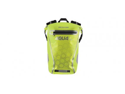 vodotesný batoh AQUA V20, OXFORD (žltá fluo, objem 20 l)