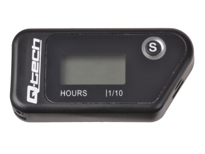 bezdrôtový tachometer s počítadlom nuly, Q-TECH (čierny)