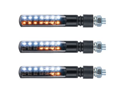 nightslider 2 v 1 sekvenčné LED smerovky, predné vrátane denného svetla, OXFORD (sada vrátane rezistorov, pár)