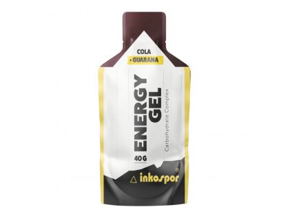 energetický gél Inkospor Energetický gél Cola s guaranou 40 g INKOSPOR