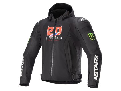 bunda ZACA AIR WATERPROOF MONSTER FQ20 collection ALPINESTARS čierna/červená/modrá/biela/zelená 2025