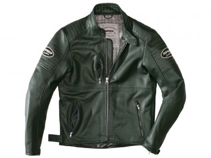 bunda CLUBBER  SPIDI metalická zelená (Veľkosť 54)