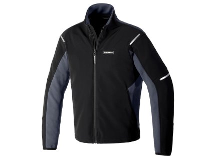 bunda MISSION T SOFT SHELL  SPIDI černá (Veľkosť M)
