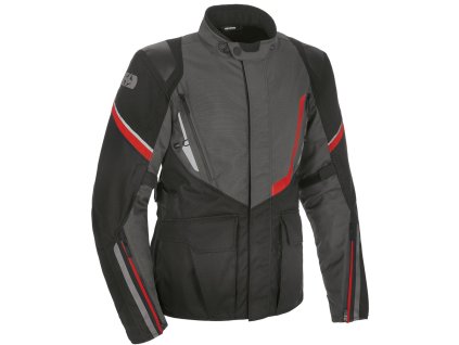 bunda MONTREAL 40 DRY2DRY™  OXFORD černá/šedá/červená (Veľkosť S)