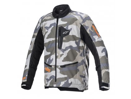 bunda VENTURE XT  TECH-AIR 5 kompatibilní  ALPINESTARS maskáčová/oranžová fluo 2025 (Veľkosť S)