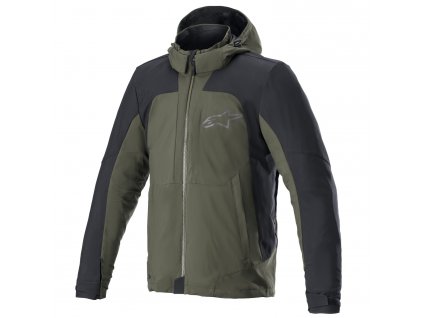 bunda STRATOS 2 TECHSHELL DRYSTAR  ALPINESTARS zelená/černá (Veľkosť L)