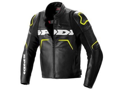 bunda EVORIDER 2  SPIDI černá/žlutá fluo (Veľkosť 52)