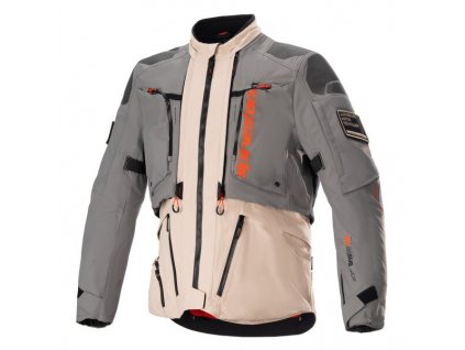bunda AMT-10R DRYSTAR XF  ALPINESTARS písková/černá/oranžová 2025 (Veľkosť XL)