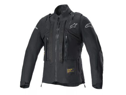 bunda TECHDURA  ALPINESTARS černá/reflexní (Veľkosť L)