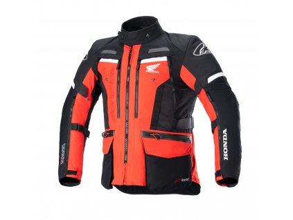bunda BOGOTA PRO DRYSTAR HONDA kolekce  ALPINESTARS červená fluo/černá 2025 (Veľkosť S)