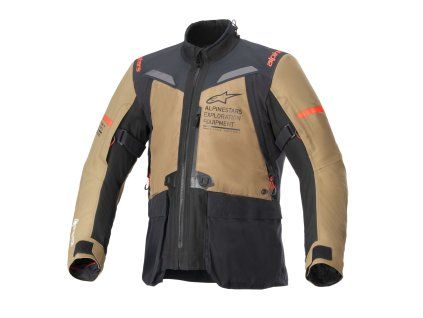 bunda ST-7 GORE-TEX  ALPINESTARS hnědá/černá (Veľkosť M)