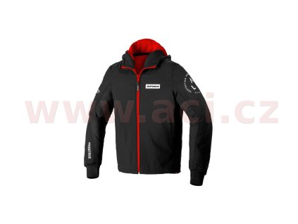 mikina HOODIE ARMOR EVO  SPIDI černá/červená (Veľkosť M)