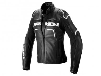 bunda EVORIDER 2 LADY  SPIDI  dámská černá/bílá (Veľkosť 42)