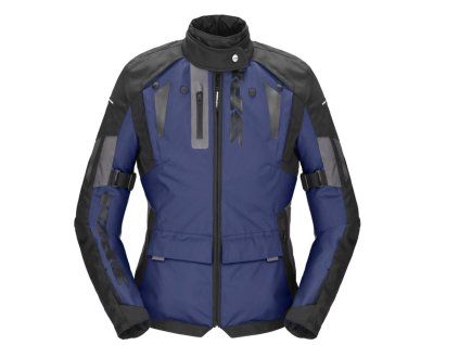 bunda CROSSMASTER LADY 2023  SPIDI černá/modrá (Veľkosť 3XL)