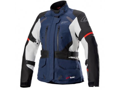 bunda STELLA ANDES DRYSTAR TECH-AIR 5 kompatibilná ALPINESTARS tmavo modrá/čierna/svetlo šedá/červená 2025
