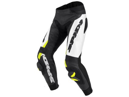 kalhoty RR PRO WARRIOR  SPIDI černé/bílé/žluté fluo (Veľkosť 50)