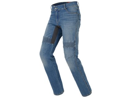 kalhoty  jeansy FURIOUS PRO  SPIDI modré  středně seprané (Veľkosť 31, Farba modrá)