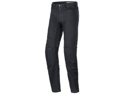 kalhoty  jeansy COMPASS PRO RIDING  ALPINESTARS černá (Veľkosť 38)