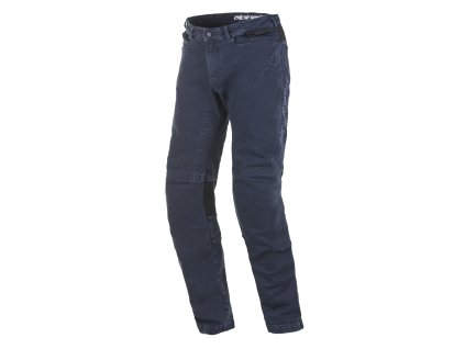 kalhoty  jeansy COMPASS PRO RIDING  ALPINESTARS tmavá modrá (Veľkosť 33)