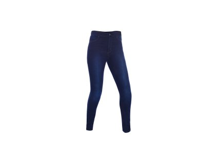 Zmenšené nohavice SUPER JEGGINGS 2.0, OXFORD, dámske (indigovo modrá)