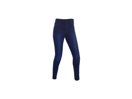 PRODLOUŽENÉ kalhoty SUPER JEGGINGS 20  OXFORD  dámské modré indigo (Veľkosť 6/30)
