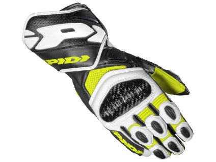 rukavice CARBO 7  SPIDI žluté fluo/bílé/černé (Veľkosť S)
