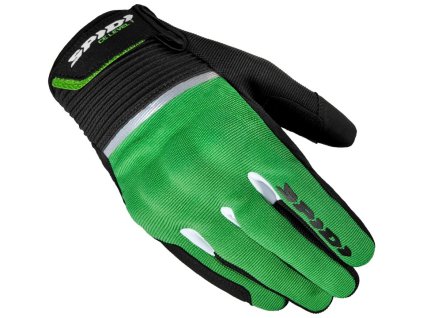 rukavice FLASH CE, SPIDI (čierna/zelená)