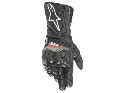rukavice SP-8  ALPINESTARS černá 2025 (Veľkosť S)