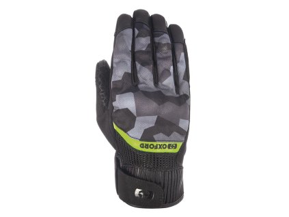 rukavice BYRON  OXFORD šedá/camo (Veľkosť S)