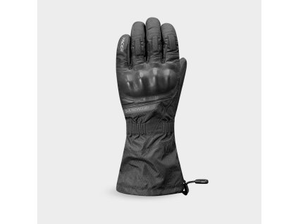 rukavice SIBERY 2-1  RACER černá (Veľkosť M)