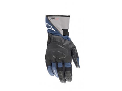 rukavice ANDES DRYSTAR  ALPINESTARS tmavě modré/černé/šedé 2025 (Veľkosť S)