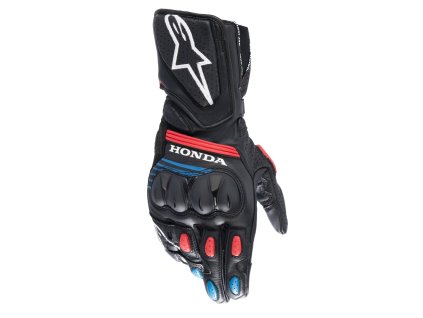rukavice SP-8 HONDA kolekce  ALPINESTARS černé/červené/modré 2025 (Veľkosť L)