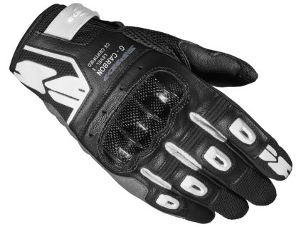rukavice G-CARBON LADY  SPIDI  dámské černá/bílá (Veľkosť L)