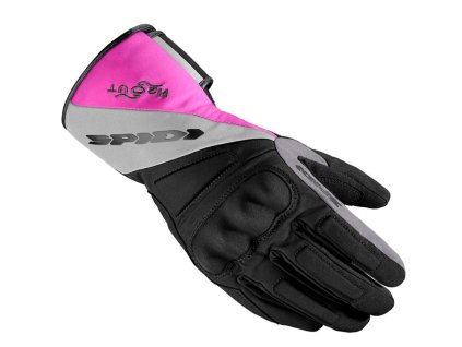 rukavice TX-T LADY  SPIDI černá/růžová (Veľkosť M)