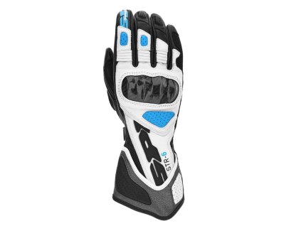 rukavice STR-6 LADY 2023  SPIDI  dámské černá/bílá/šedá/modrá (Veľkosť M)