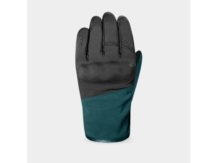rukavice WILDRY F  RACER  dámské černá/tyrkysová (Veľkosť M)