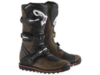 boty TECH TRIAL  ALPINESTARS olejovaná kůže 2025 (Veľkosť 38)