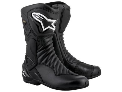 boty S-MX 6 GORE-TEX  ALPINESTARS černá 2024 (Veľkosť 40)