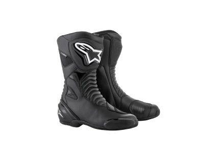 čižmy SMX-S WATERPROOF ALPINESTARS black 2025