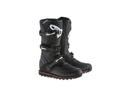 boty TECH TRIAL  ALPINESTARS černá/červená 2026 (Veľkosť 38 (US 5))