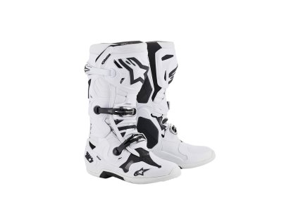 boty TECH 10  ALPINESTARS bílá 2025 (Veľkosť 40,5)