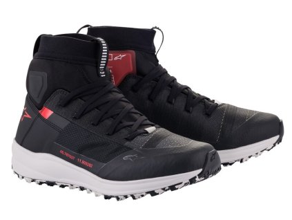 boty SPEEDFORCE  ALPINESTARS černá/bílá/červená (Veľkosť 38,5)