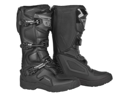 boty NEW Maverik LT ENDURO  FLY RACING černá (Veľkosť 48)