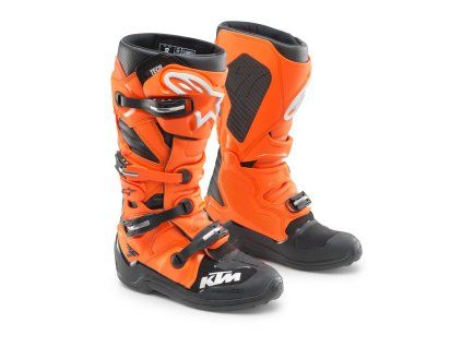 boty ALPINESTARS TECH 7 MX  KTM černá/oranžová (Veľkosť 47)