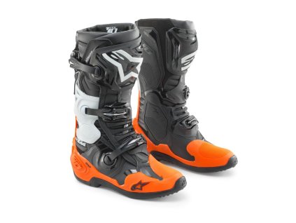 boty ALPINESTARS TECH 10   KTM černá/oranžová 2024 (Veľkosť 40,5)