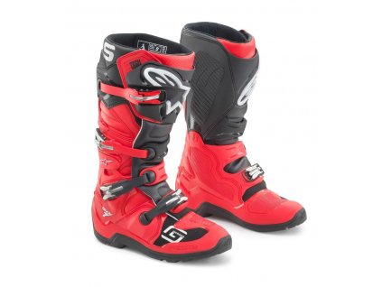 boty ALPINESTARS TECH 7 EXC  GASGAS černá/červená 2024 (Veľkosť 43)